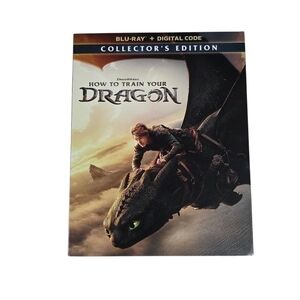 How to Train Your Dragon Blu Ray DVD NEW -Collector's Edition W/Slipcover -2025